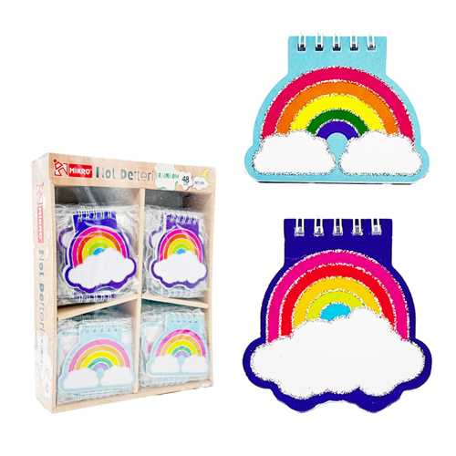 MİKRO NT-09 RAİNBOW NOT DEFTERİ -48-
