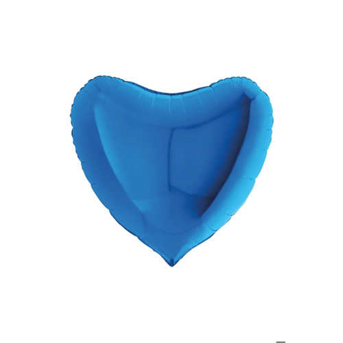 KİKA KALP FOLYO BALON 18" MAVİ