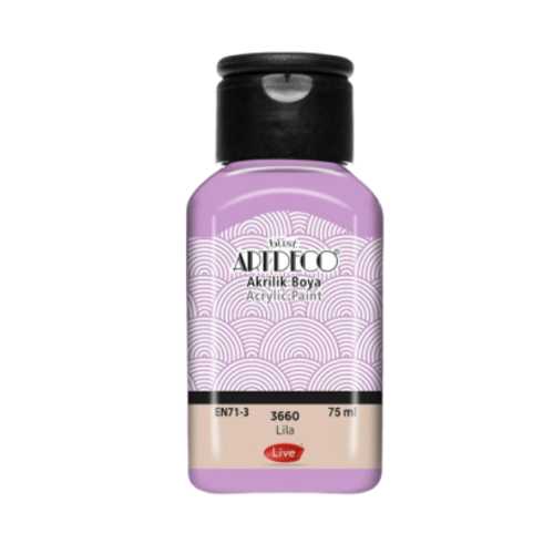 ARTDECO AKRİLİK BOYA 75ML LİLA 3660