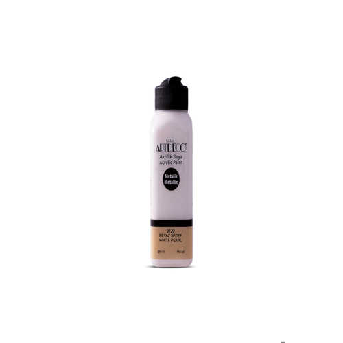ARTDECO AKRİLİK METALİK BOYA 140ML BEYAZ SEDEF3720