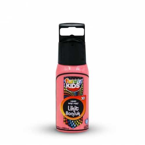 FUNNY KİDS BOYUTLU BONCUK LİKİT 60CC PEMBE