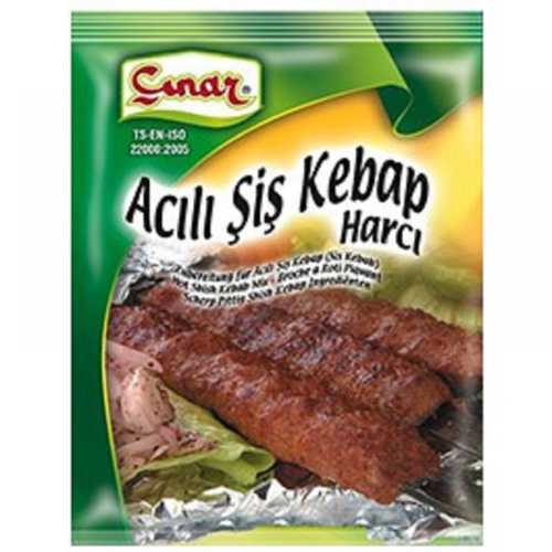 ÇINAR ACILI ŞİŞ KEBAP HARCI 75 GR X 20 ADET