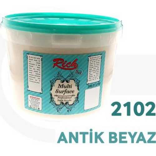 RİCH MULTİSURFACE 2500ML 2102 ANTİK BEYAZ