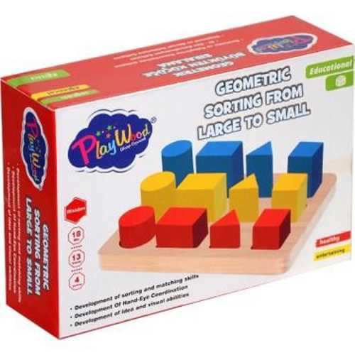 PW AHŞAP GEOMETRİ KÜÇÜKTEN BÜYÜĞE ONY- 314