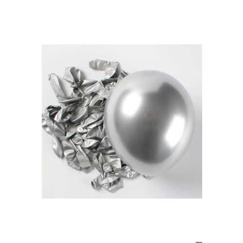 GEMAR KROM BALON GB120 33CM 50Lİ GÜMÜŞ 89