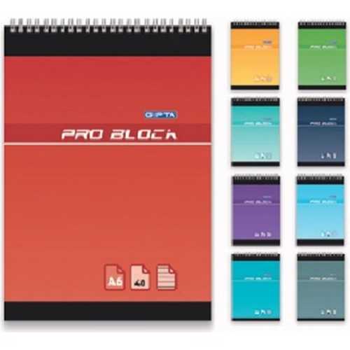 GIPTA PRO BLOCK SP.KARTON KAP.BLOK.A6-40 YP.KARELİ