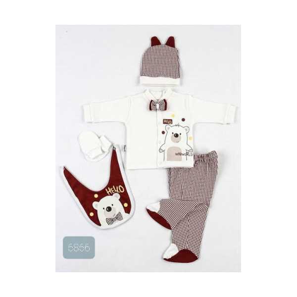 BEAR 5'Lİ TAKIM BEBEK ZIBIN TUHFETOWER  