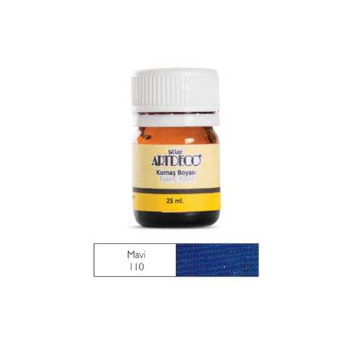ARTDECO KUMAŞ BOYASI 25ML MAVİ 110
