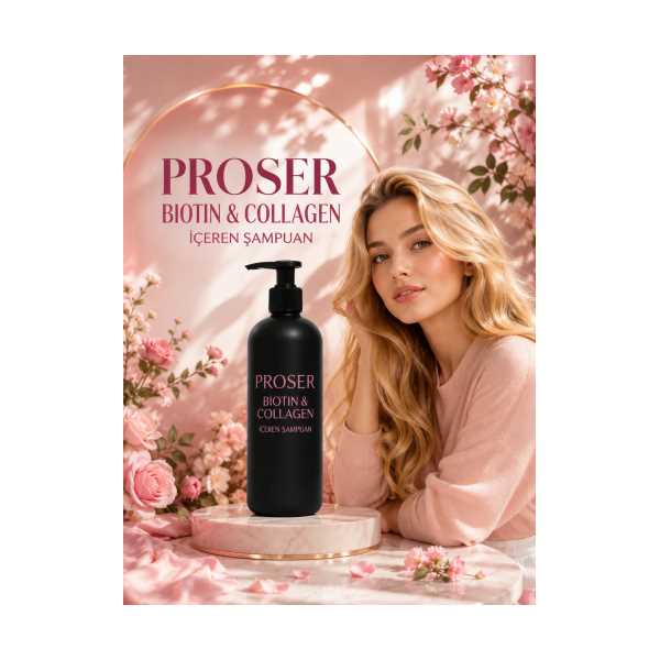 PROSER BİOTİN VE COLLAGEN İÇEREN ŞAMPUAN