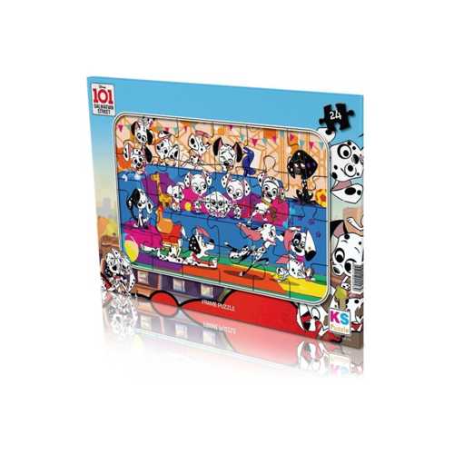 KS FRAME PUZZLE 101 DALMATİAN 24 PRÇ DAL704
