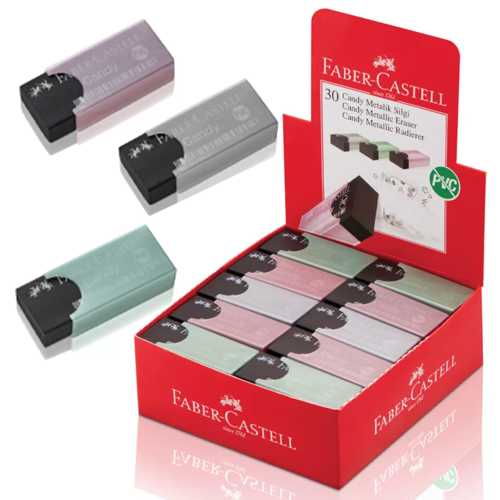 FABER CANDY METALİK SİLGİ -30-