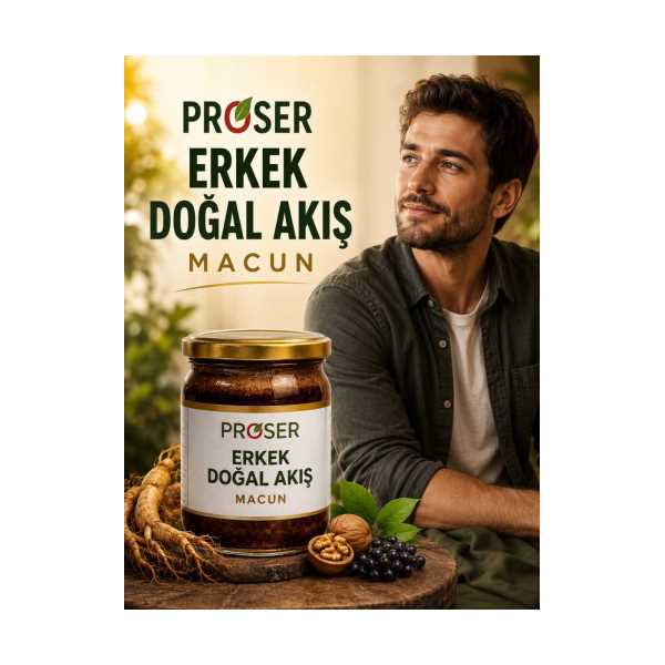 PROSER ERKEK DOĞAL AKIŞ  MACUN (420 GRAM )