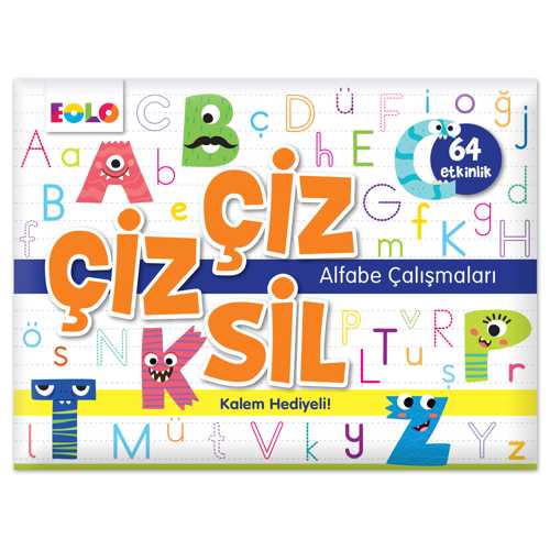 EOLO ÇİZ ÇİZ SİL ALFABE