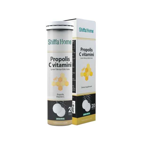 SHİFFA HOME C VİTAMİNLİ PROPOLİS EFERVESAN 20 TABLET