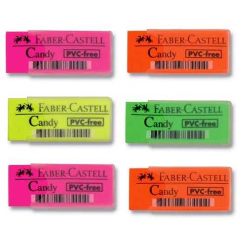 FABER CANDY PLASTİK KILIFLI SİLGİ 784000 -30-