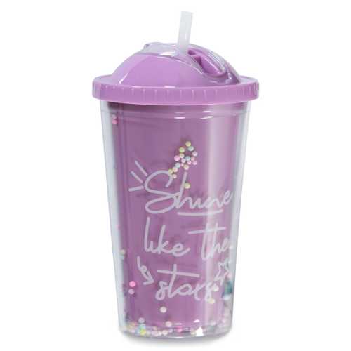 ŞAHİN PM-2006 KORUMALI PİPETLİ BARDAK MATARA 450ML