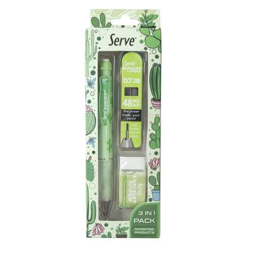 SERVE DEEP VERSATİL 07MM SİLGİ MİN SET NYSL