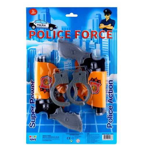 HOBİ TOYS KARTELA POLİS TABANCA SETİ KELEP HB-1414