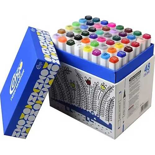 CENGO TWİN MARKER KALEM 48Lİ