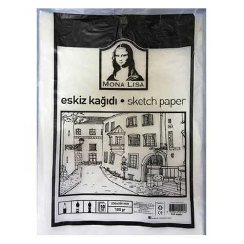 MONALİSA ESKİZ KAĞIDI 25X35 10 YP 100GR