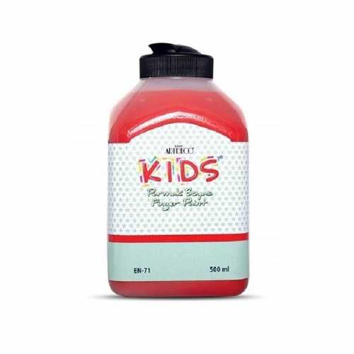 ARTDECO KİDS PARMAK BOYASI 500ML 340 KIRMIZI