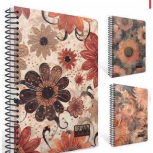 GIPTA BROWN BOOK SP.SERT.KPK.DEF.17X24 100 YP.ÇİZ