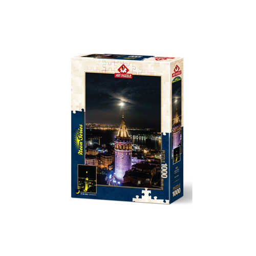 ART PUZZLE 1000 PRÇ NEON GALATA KULESİ