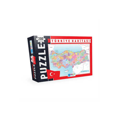 BLUEFOCUS PUZZLE 200 PRÇ TÜRKİYE HARİTASI BF049