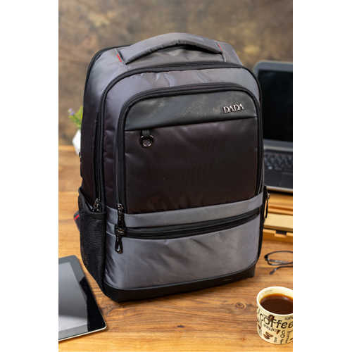 GRİ SIRT ÇANTASI SU GEÇİRMEZ ERUPA AİR OMUZLUK USB GİRİŞLİ 15'6 INÇ NOTEBOOK 10'1 INÇ