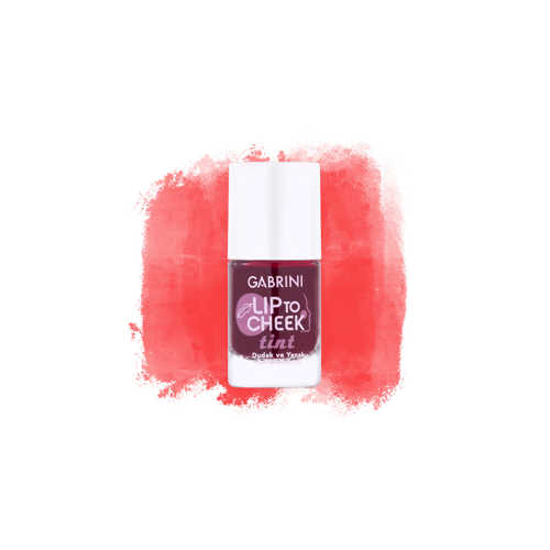 LIP TO CHEEK TINT CORAL RED