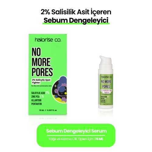 GÖZENEK, SİVİLCE VE SİYAH NOKTA KARŞITI %2 SALİSİLİK ASİT SERUM – 15ML