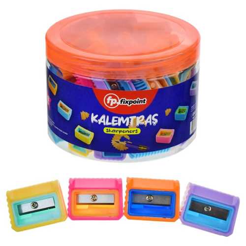 FİXPOİNT KALEMTIRAŞ TEKLİ KAVANOZ P-0028 -48-