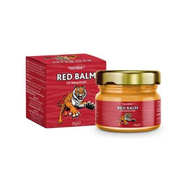 AKSUVİTAL RED BALM MASAJ KREMİ 20 GR.