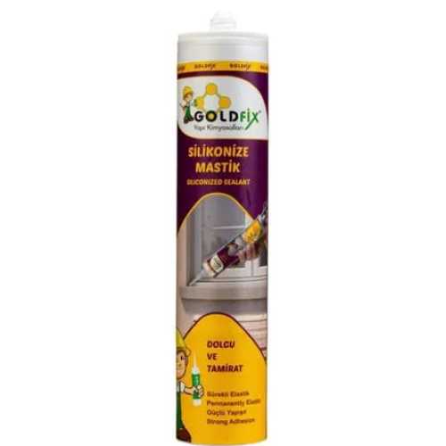 GOLDFİX MASTİK 450GR BEYAZ - ANTRASİT GRİ