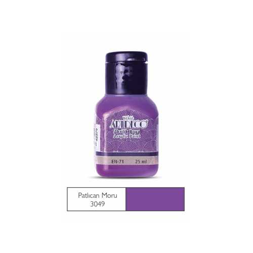 ARTDECO AKRİLİK BOYA 25ML 3049 PATLICAN MORU