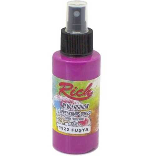 RİCH SPREY KUMAŞ BOYASI 60ML 1522 FUŞYA