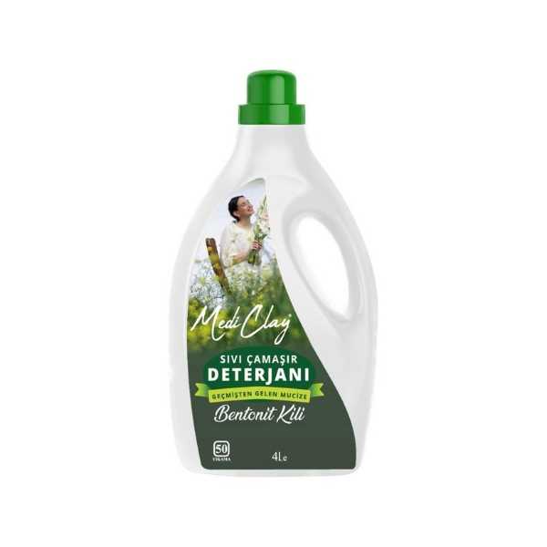MEDİCLAY SIVI ÇAMAŞIR DETERJANI 4 LİTRE YENİ