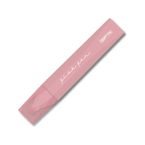 GIPTA FOSFORLU KALEM PİCKPEN AÇIK PEMBE F1554 -12-