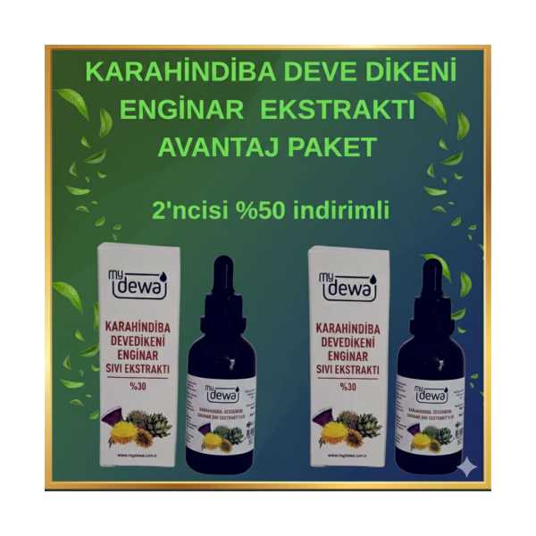 MY DEWA KARAHİNDİBA DEVE DİKENİ ENGİNAR EKSTRAKTI AVANTAJ PAKET