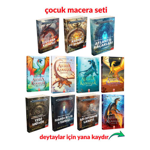 ATEŞTEN KANATLAR & GEÇMİŞİN MUHAFIZLARI ÇOCUKLAR İÇİN MACERA SETİ