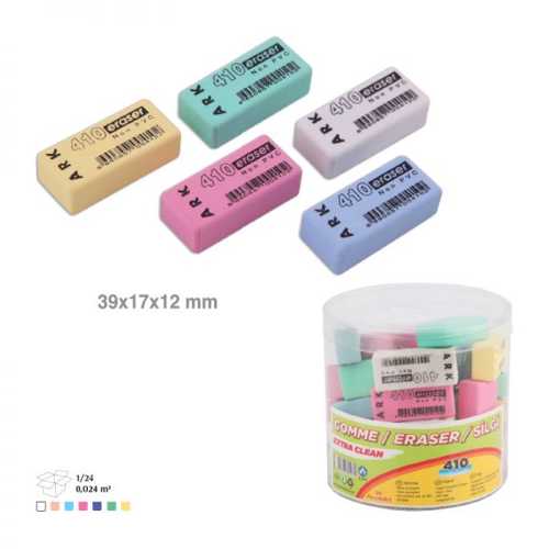 ARK SİLGİ DİKDÖRTGEN BEYAZ RENK 410