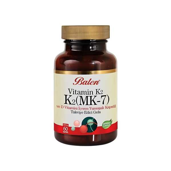 BALEN VİTAMİN K2 (MK-7) D3 450 MG *60 KAPSÜL
