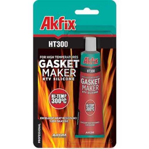 AKFİX SIVI CONTA SİYAH 50GR HT300