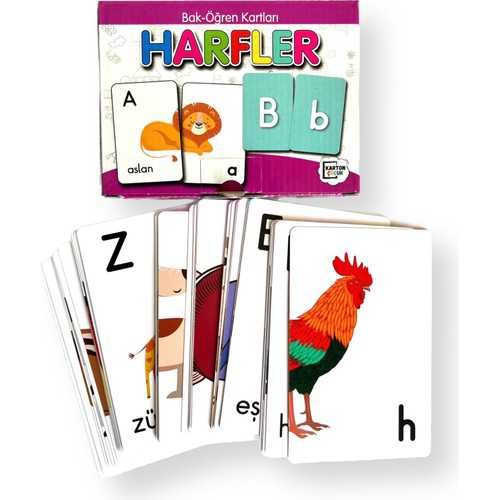 KARATAY BAK ÖĞREN KARTLARI HARFLER