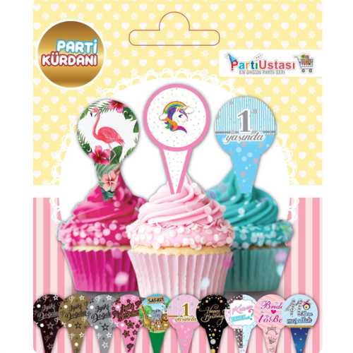 PARTİ USTASI PASTA VE CUPCAKE SÜSÜ