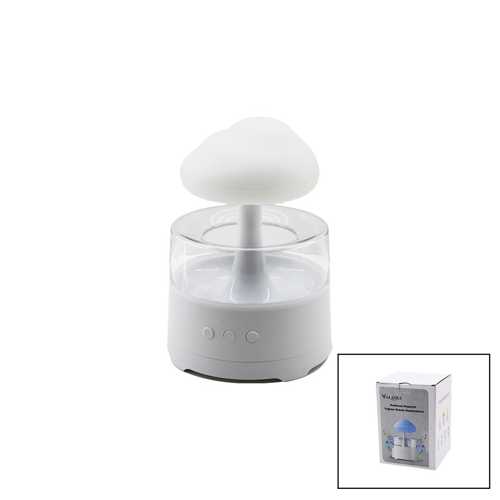YAĞMUR BULUTU - BT SPEKAER HOPARLÖR 300ML USB ŞARJLI - RENKLİ LEDLİ IŞIK - KUMANDALI HAVA NEMLENDİRİ