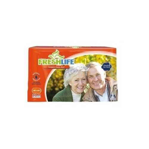 FRESHLİFE BELBANTLI HASTA BEZİ 30 ADET L