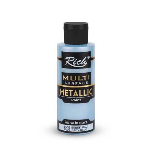 RİCH MULTİ METALİK 120ML 6538 BEBEK MAVİ