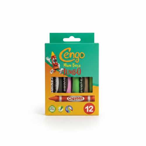 CENGO MUM BOYA SÜPER JUMBO 12Lİ CGO-212