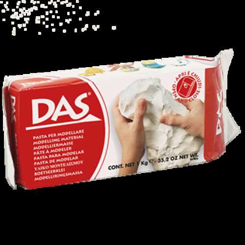 DAS SERAMİK OYUN HAMURU 500GR BEYAZ